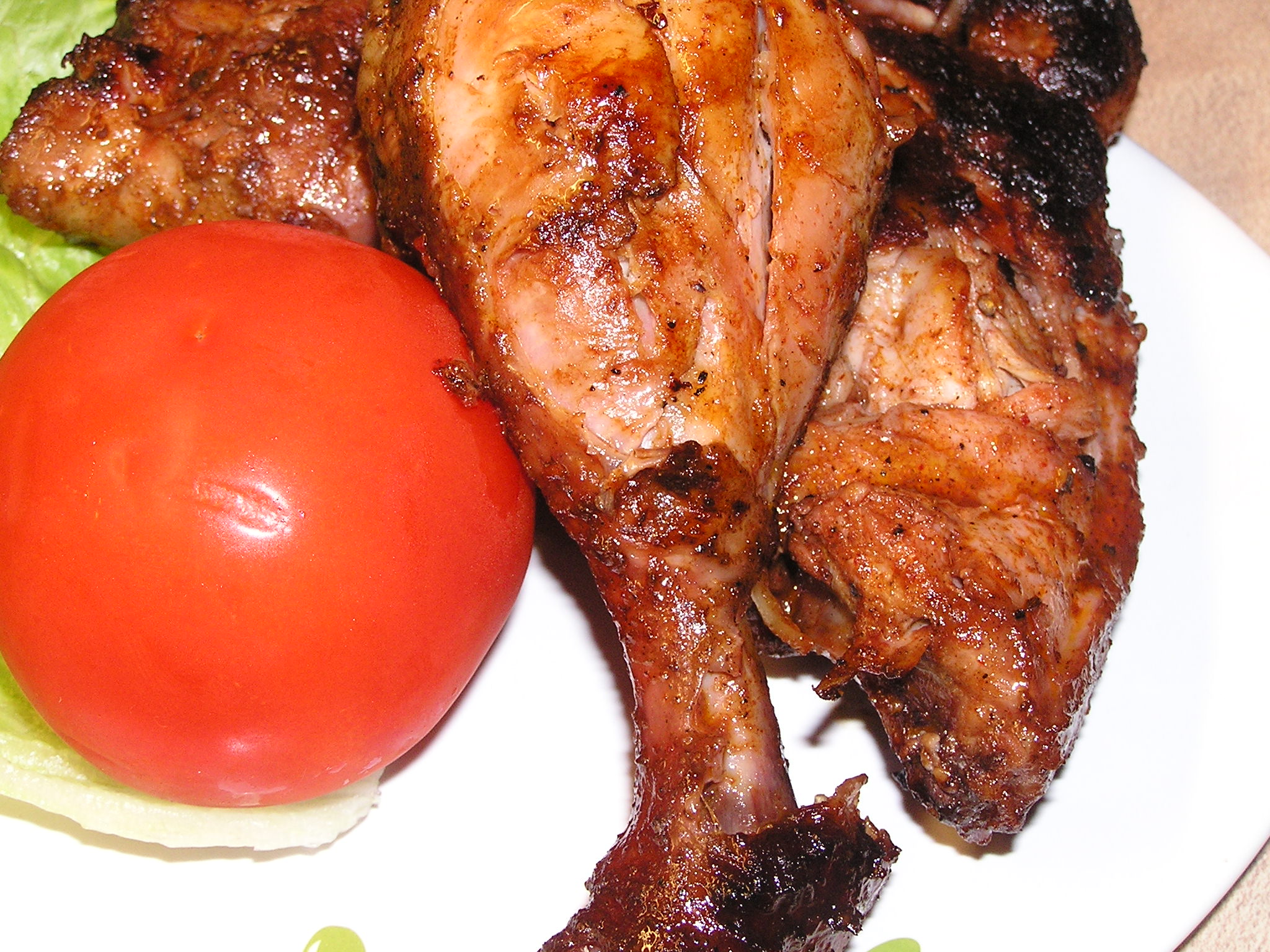 Grilovaná kuřecí stehýnka