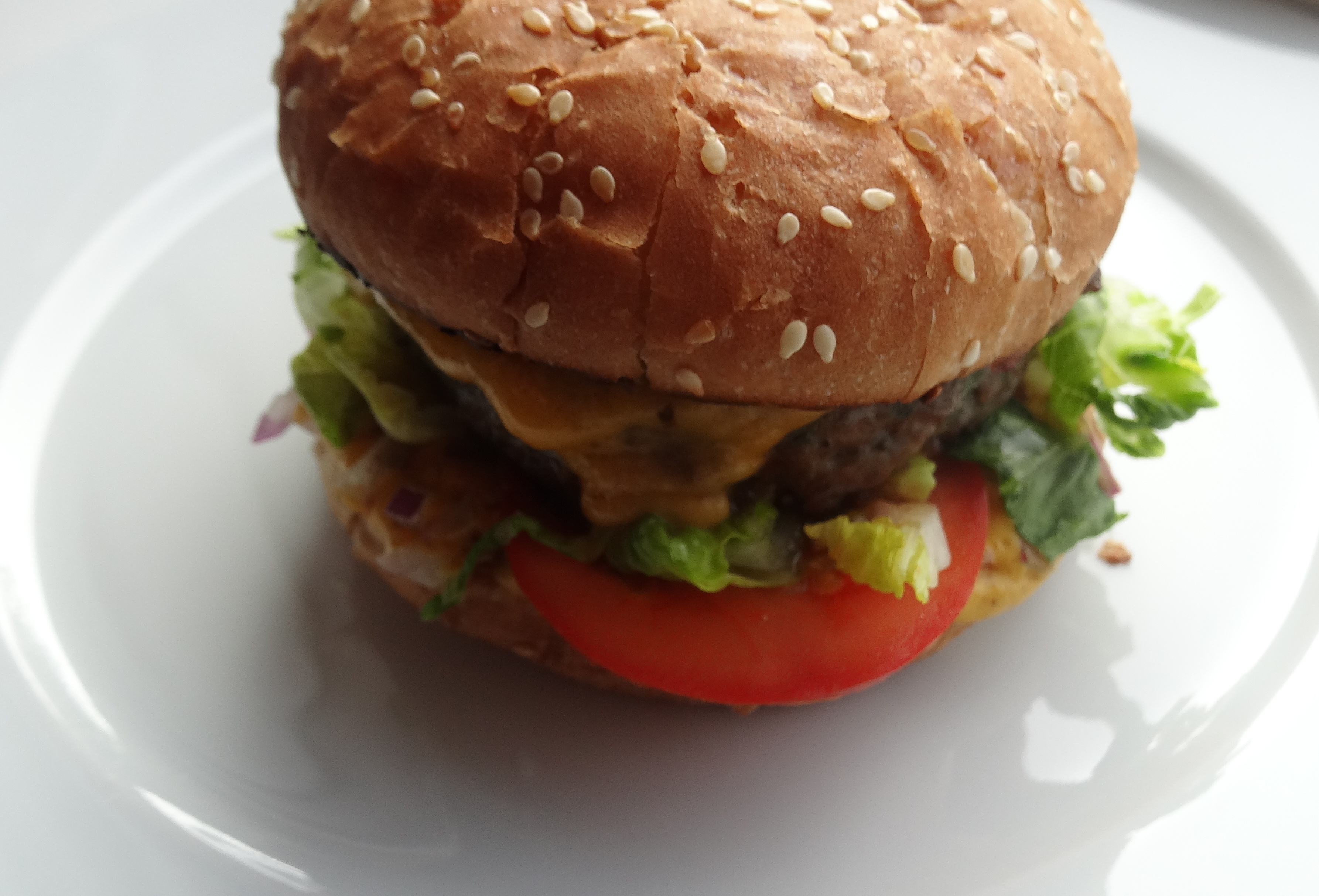 Hovězí grill-burger